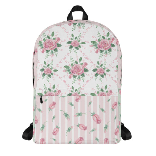 Tiny Rose Patchwork Backpack