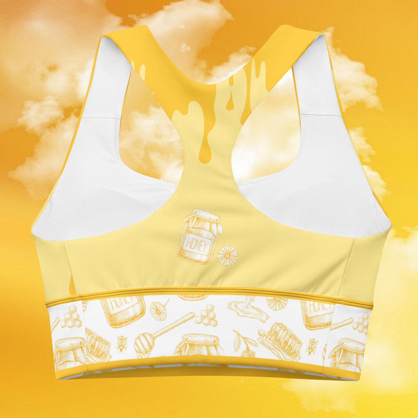 Honey Pot Drip Longline Sports Bra