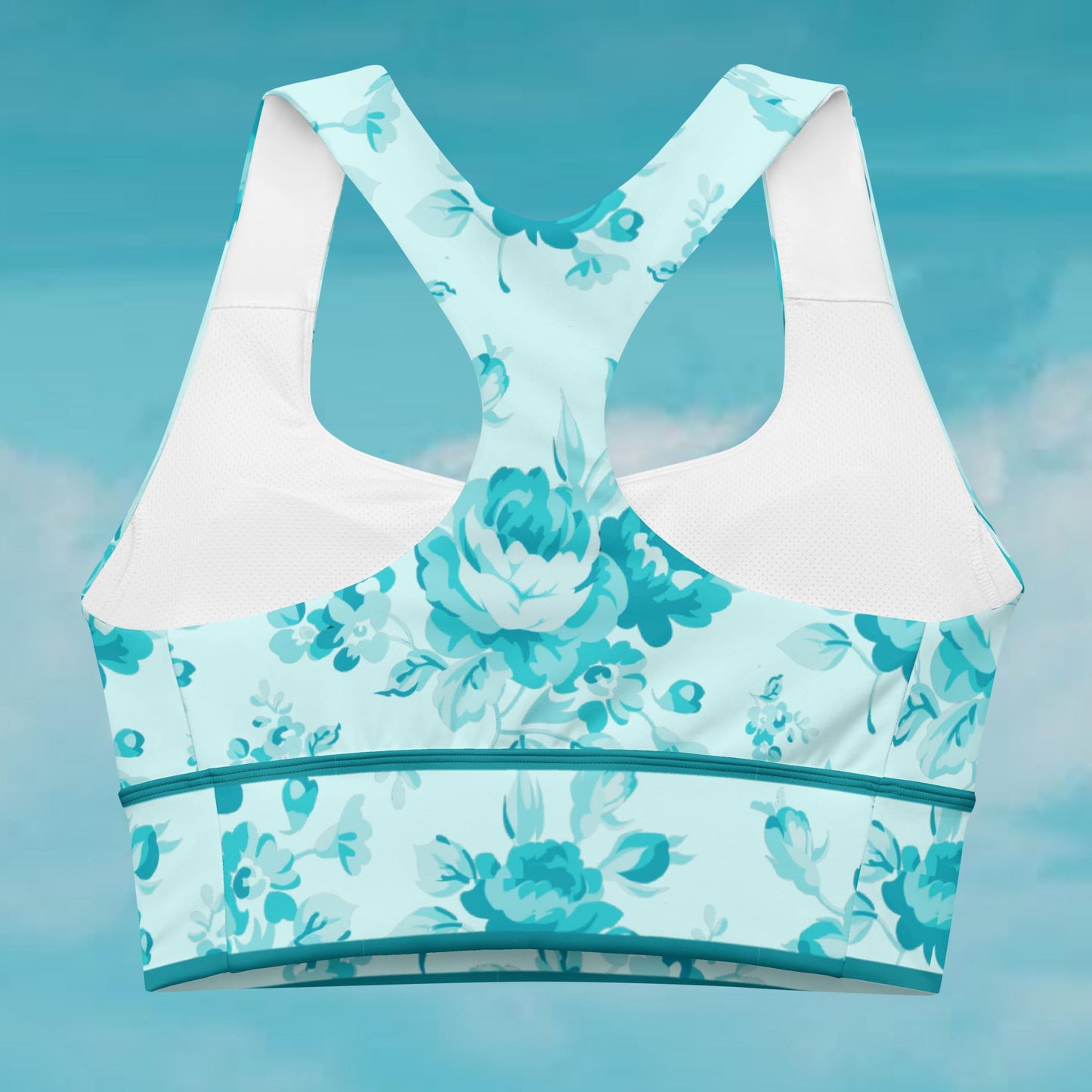 Cyan Rose Cyan Longline Sports Bra