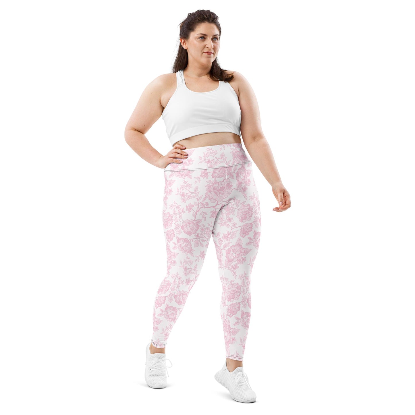 Curtain All-Over Print Plus Size Leggings