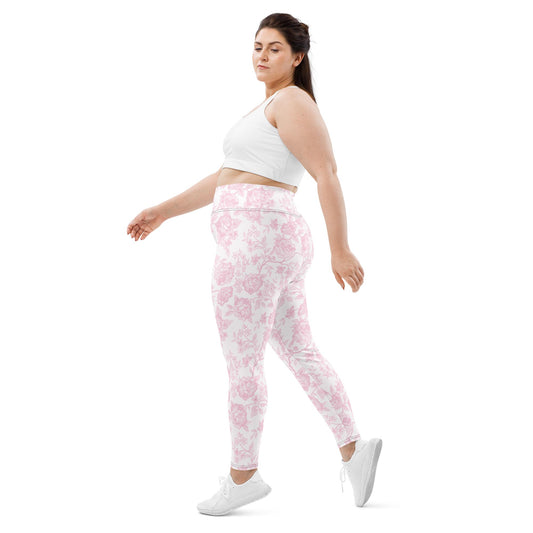 Curtain All-Over Print Plus Size Leggings