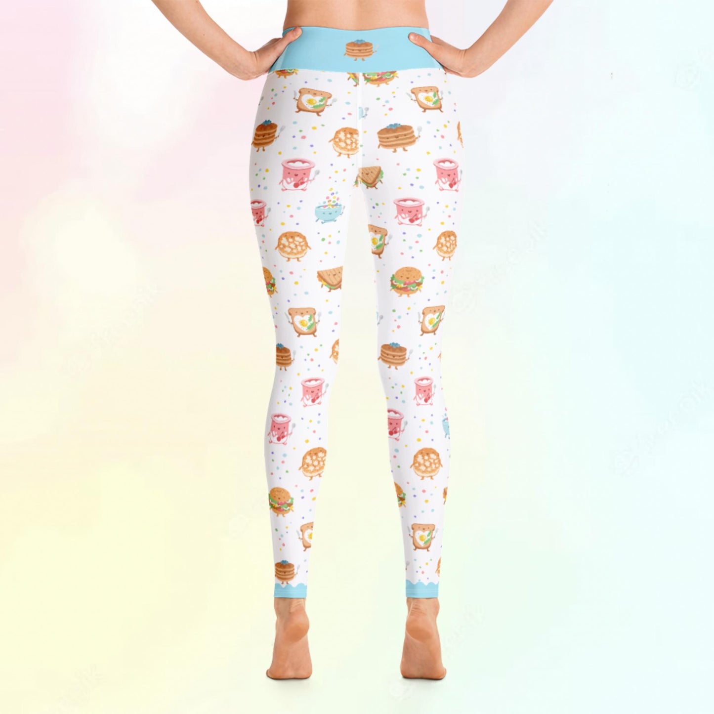 Breakfast Buddies Yoga Leggings