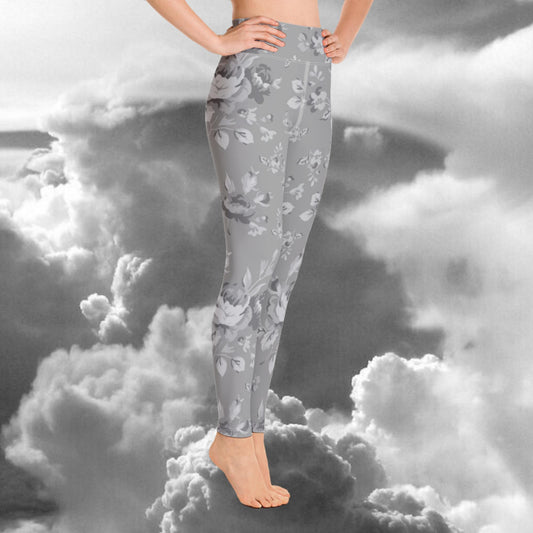 Grey Rose Grey Yoga Leggings