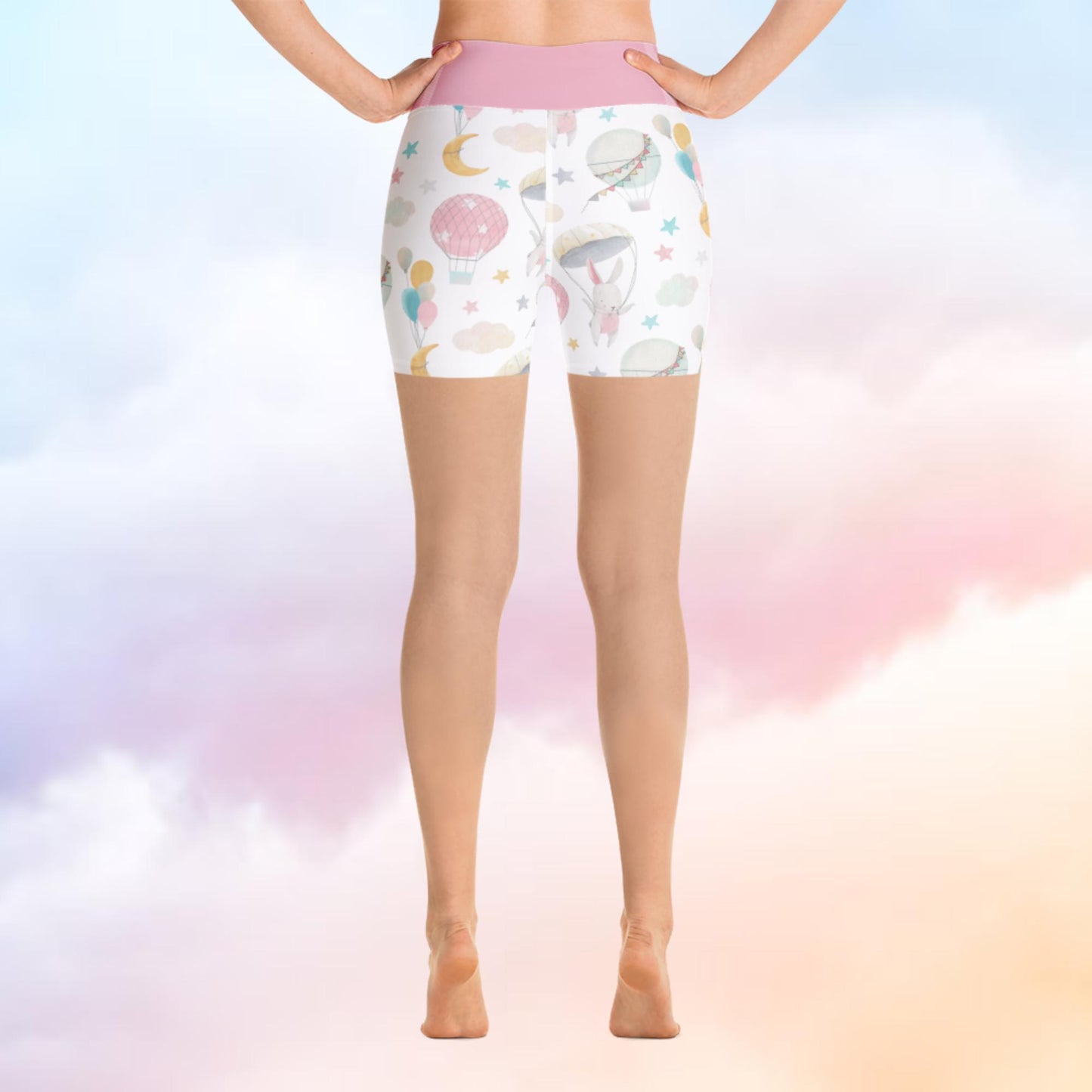 Balloon Bunny Yoga Shorts