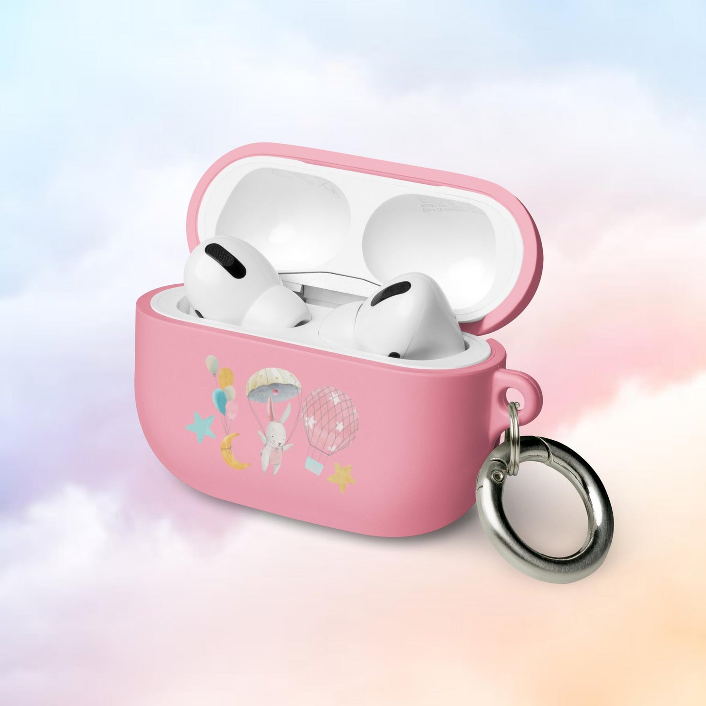 Balloon Bunny Rubber Case for AirPods®