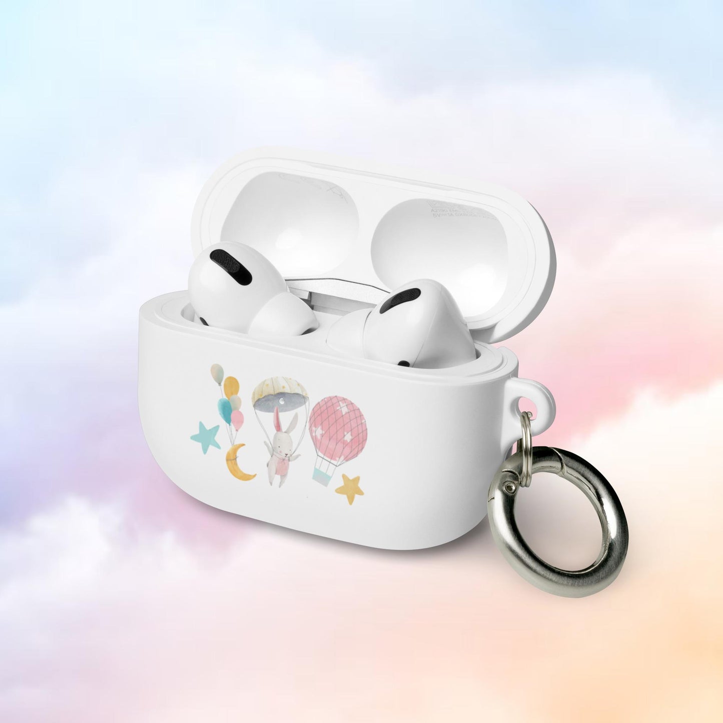 Balloon Bunny Rubber Case for AirPods®